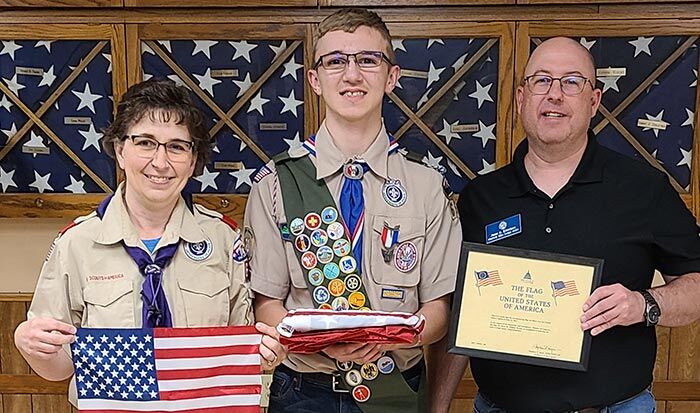 Eagle Scout William Nathan Wetjen